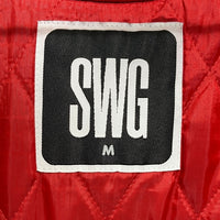 SWAGGER スワッガー SWGJKT-420 裏地キルティング メルトンスタジャン ブラック sizeM 瑞穂店