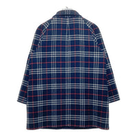 Burberry's バーバリー リバーシブル ウール ジャケット コート ネイビー 裏ノバチェック Size - 瑞穂店