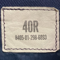US AIR FORCE アメリカ海軍 90年製 ライトウェイトジャケット エポレット付き ネイビー size40 瑞穂店