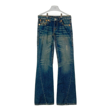 TRUE RELIGION トゥルーレリジョン JOEY BIG T フレアデニムパンツ インディゴ size28 瑞穂店