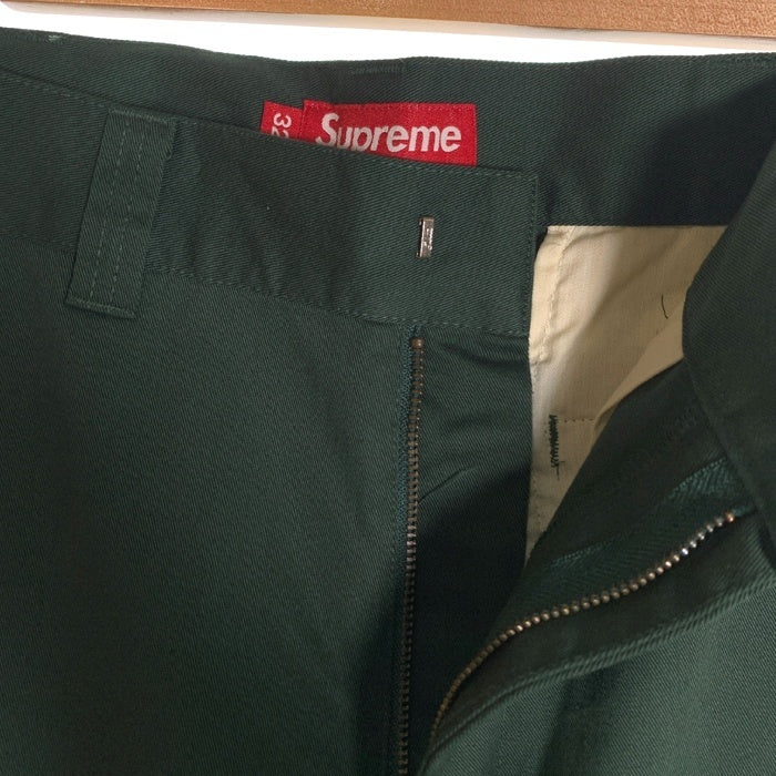 SUPREME シュプリーム 24AW Work Pant ワークパンツ チノパン グリーン Size 32 福生店