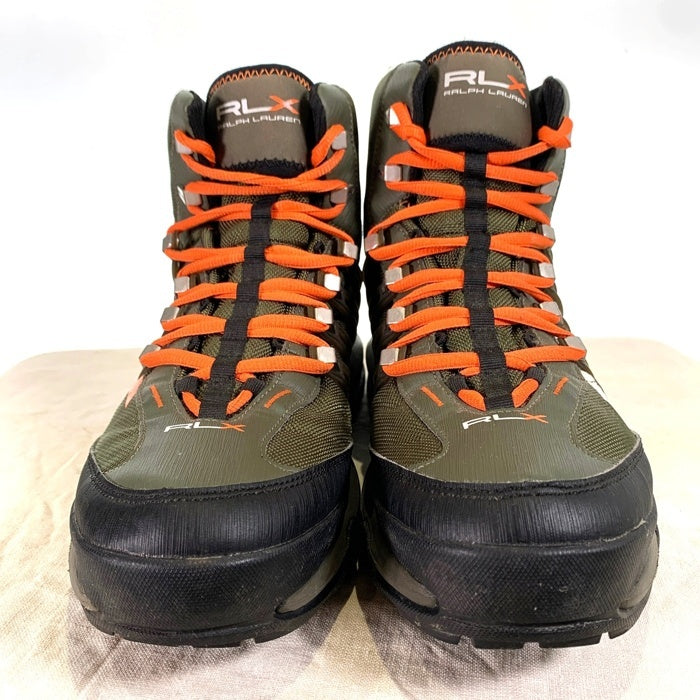 RLX RALPH LAUREN ラルフローレン ABRIDGE-SK-ATH マウンテンブーツ トレッキングシューズ CORDURA NYLON コーデュラ ナイロン オリーブ  822514426001 Size US9 (27.0cm) 福生店