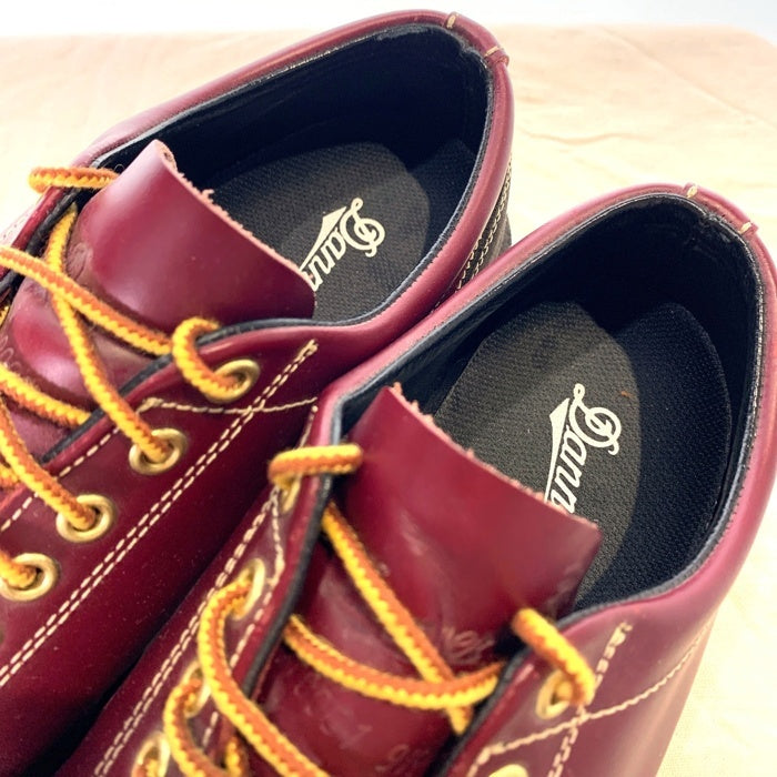 【美品】 Danner ダナー JUNIPER D910001 レザー シューズ Danner ダナー JUNIPER レザー ローカット ブーツ バーガンディー