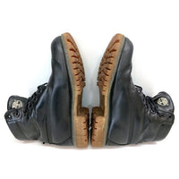 Timberland ティンバーランド HAINSWORTH 6ホール レザーブーツ ブラック Size 約25-26cm 瑞穂店