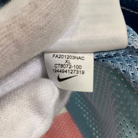 NIKE SB ナイキエスビーUSA V NECK JERSEY QS Tee メッシュ ゲーム 半袖  Tシャツ ホワイト CT6072-100 Size XL 福生店