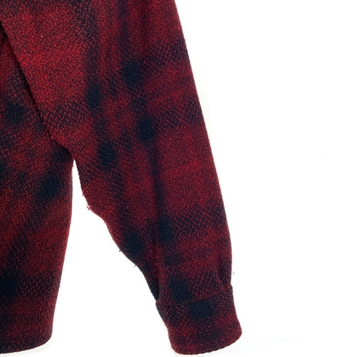 Woolrich ウールリッ オンブレチェック ウール ジャケット レッド ブラック USA製 Size L 福生店