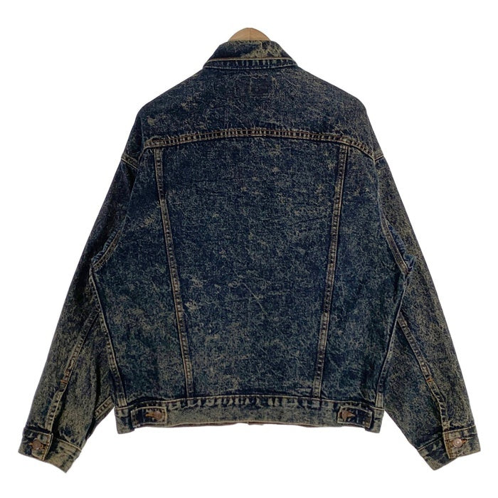 80's Levi's リーバイス 70507-0217 ケミカルウォッシュ デニムトラッカージャケット インディゴ Size XL 福生店