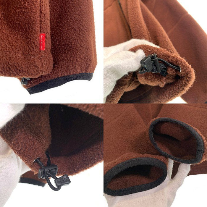 SUPREME シュプリーム 22AW THE NORTH FACE ノースフェイス Steep Tech Fleece Pullover スティープテック フリースプルオーバー パーカー ブラウン NA52208I Size L 福生店