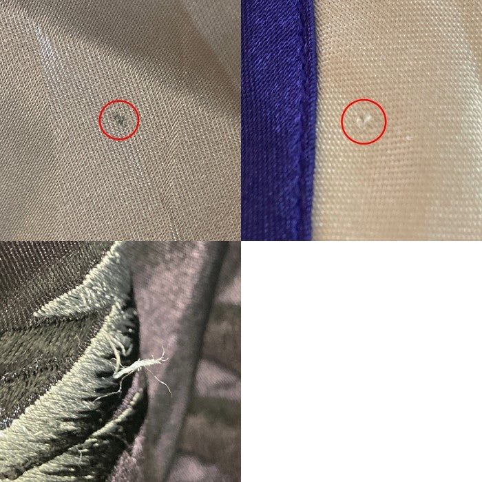 TAILOR TOYO テーラー東洋 TT10726 サテン 鷲 虎 龍刺繍 リバーシブルスカジャン スーベニア 東洋エンタープライズ ブラック×パープル sizeL 瑞穂店