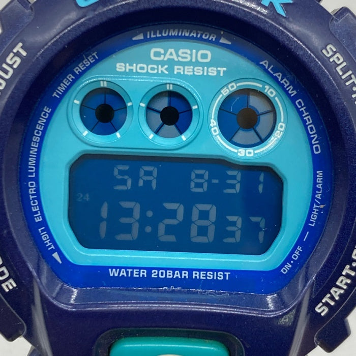 CASIO カシオ 腕時計 G-SHOCK ジーショック DW-6900CC クレイジーカラーズ 三つ目 ブルー 瑞穂店