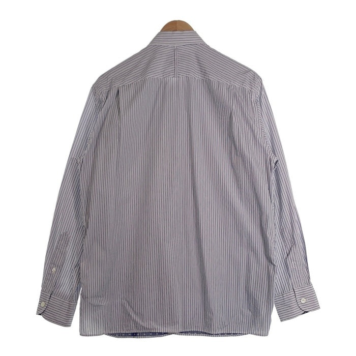 JUNYA WATANABE MAN COMME des GARCONS ジュンヤワタナベマン コムデギャルソン 20SS Levi's リーバイス デニム切替 ストライプシャツ ホワイト インディゴ WE-B015 Size S 福生店