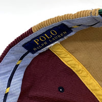 POLO RALPH LAUREN ポロ ラルフローレン コーデュロイ キャップ マルチカラー 福生店