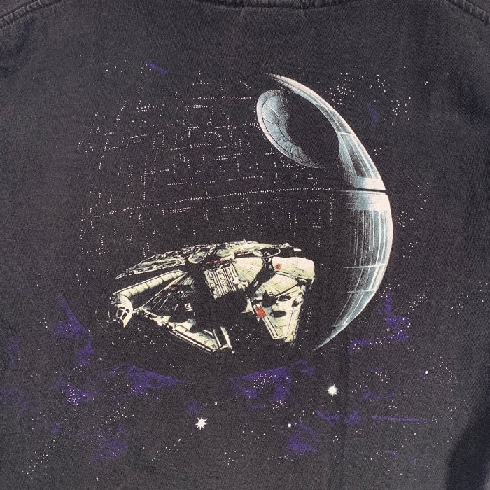 90's STAR WARS スターウォーズ プリントTシャツ ブラック