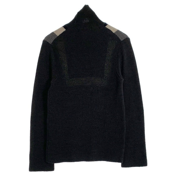 COMME des GARCONS HOMME PLUS コムデギャルソンオムプリュス タートルネック ウールニットセーター チャコールグレー オールド PN-040220 AD1996 Size S 相当 福生店