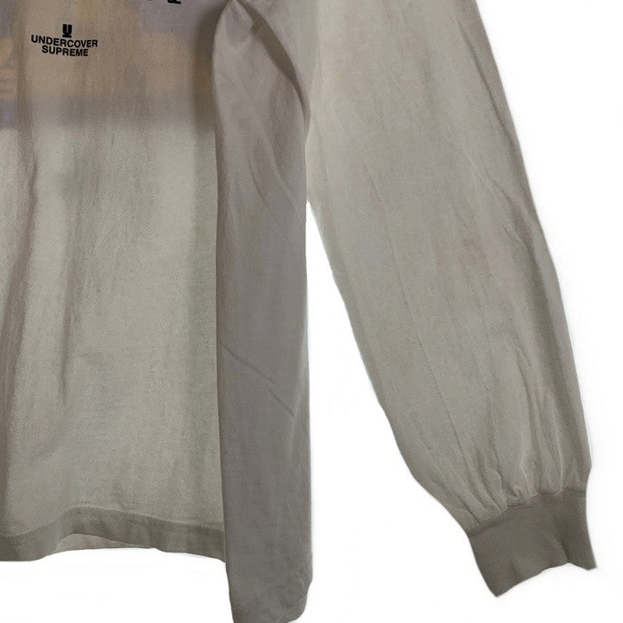 SUPREME シュプリーム UNDERCOVER アンダーカバー PUBLIC ENEMY パブリックエネミー 18SS Counterattack L/S Tee ロンT ロングスリーブ 長袖 Tシャツ ホワイト Size M 福生店