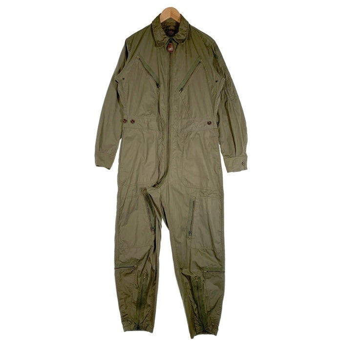 40's USAAF 米陸軍航空隊 TYPE K-1 FLIGHT SUIT フライトスーツ コットンツイル オールインワン つなぎ オリーブ CLEVELAND OVERALL Co. Size M-R 福生店