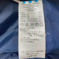 adidas アディダス 万国旗タグ シロクマ刺繍 中綿ジャケット ネイビー sizeM 瑞穂店