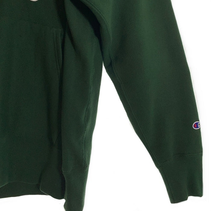 Champion チャンピオン REVERSE WEAVE リバースイーブ MISSISSIPPI CITY 531 青タグ 復刻 プルオーバー フーディー パーカー グリーン C8-Y124 Size L 福生店
