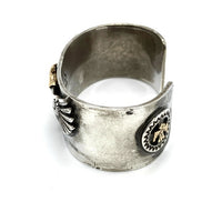 ARIZONA FREEDOM アリゾナフリーダム 頭金イーグル 30mm K18 シルバーバングル サンダーバード 太陽神 日本製 福生店