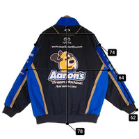 NASCAR ナスカー Aaron's レーシングジャケット ブルー Size 2XL 福生店