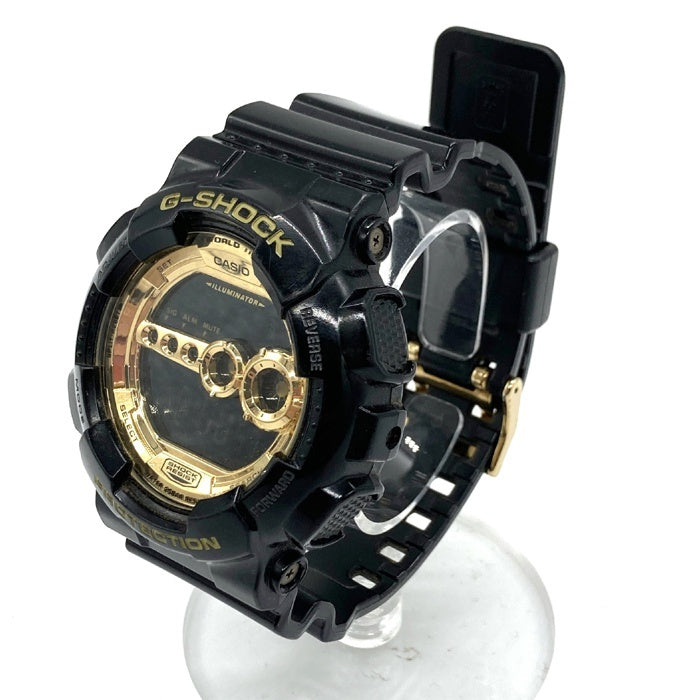 CASIO カシオ G-SHOCK Gショック GD-100GB-1JF クォーツ腕時計 ブラック 瑞穂店