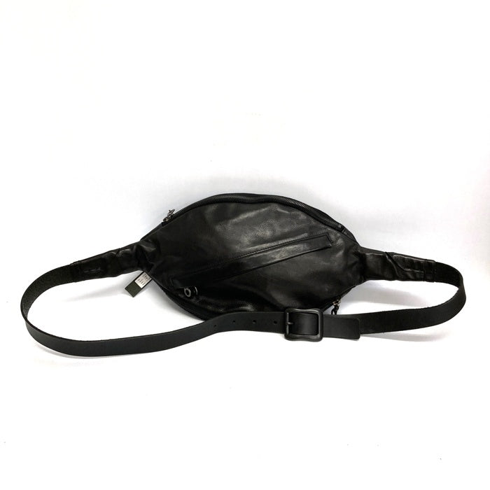 ISAMU KATAYAMA BACKLASH イサムカタヤマ バックラッシュ GAIEDE ゲアディ BL-05 Body Bag レザー ボディバッグ ブラック 瑞穂店