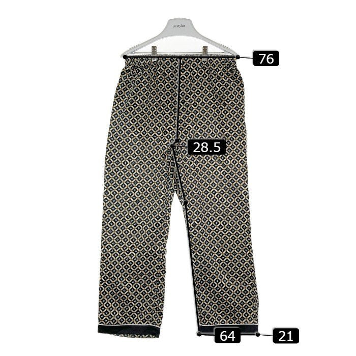 Supreme シュプリーム Satin Pajama Set ブラック×オフホワイト sizeS 瑞穂店
