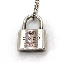 TIFFANY&Co. ティファニー 1837 カデナロック 南京錠 シルバーチェーンネックレス SV925 レディース Size 40cm 瑞穂店