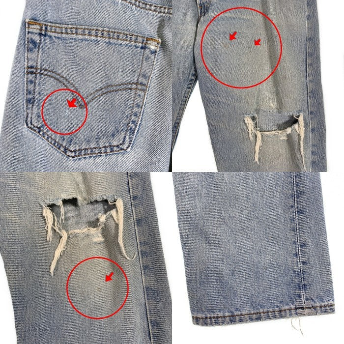 90's Levi's リーバイス 501-0193 テーパードデニムパンツ インディゴ 98年 USA製 Size 36×30 福生店