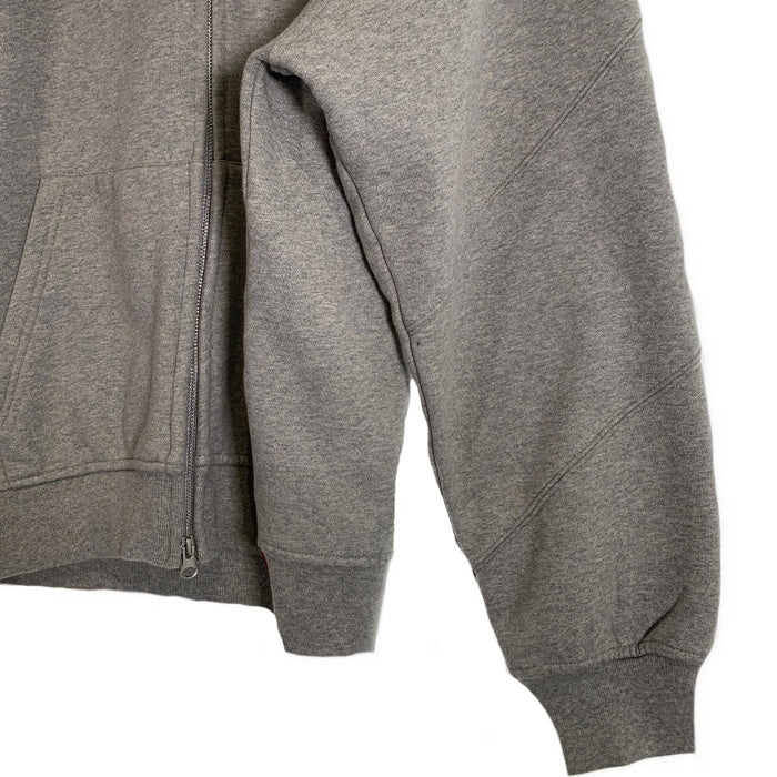 SUPREME シュプリーム 25SS NIKE ナイキ Zip Up Hooded Sweatshirt ジップアップ スウェットパーカー グレー HF9633-063 Size M 福生店
