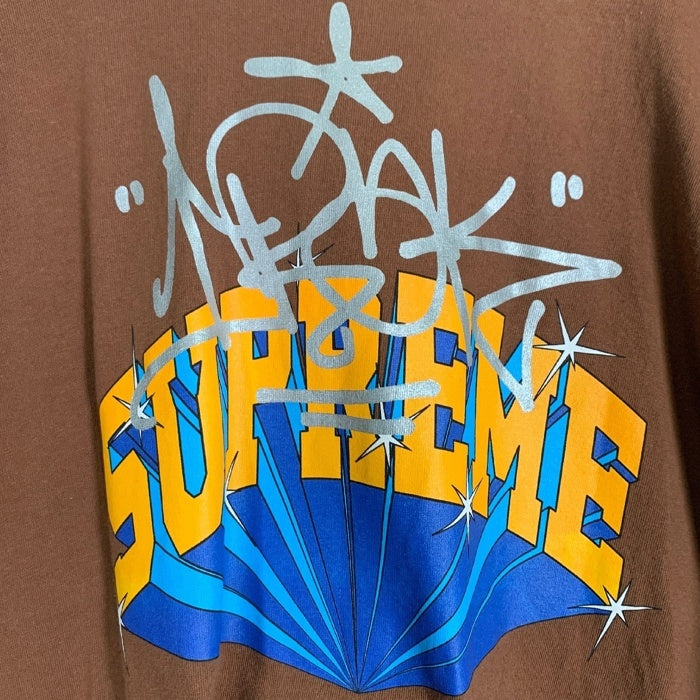 SUPREME シュプリーム 22AW IRAK Arc Tee アイラック アーチロゴプリント Tシャツ ブラウン Size XXL 福生店