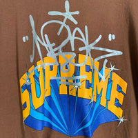 SUPREME シュプリーム 22AW IRAK Arc Tee アイラック アーチロゴプリント Tシャツ ブラウン Size XXL 福生店