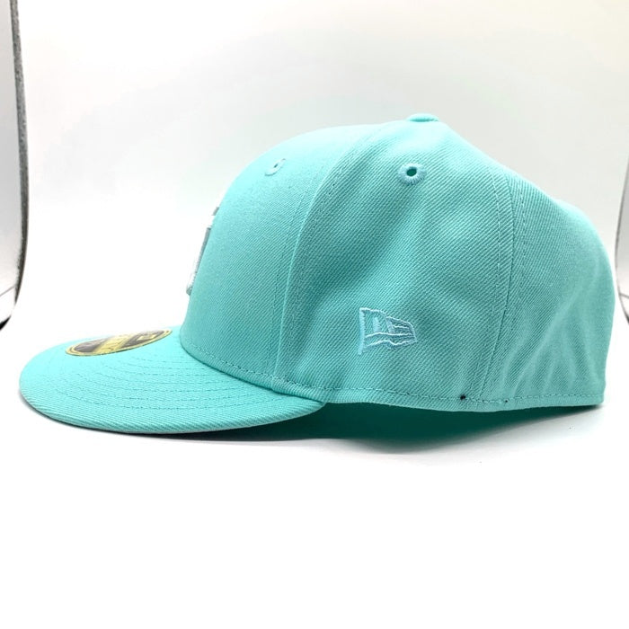 NEWERA ニューエラ Newyork Yankees ニューヨーク ヤンキース 5th Avenue Pack THE CAP別注 59FIFTY LOW PROFILE ベースボールキャップ サイドパッチ ティファニーブルー Size 7 5/8 (60.6cm) 福生店