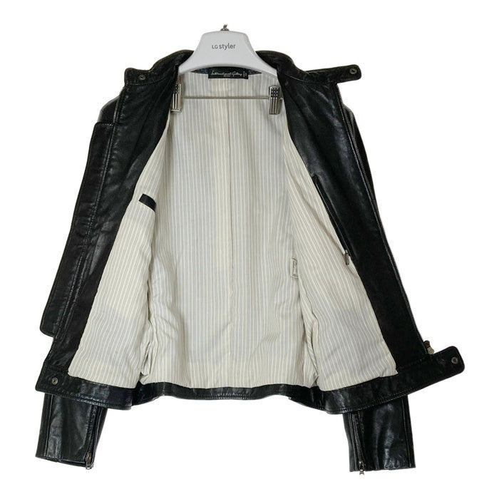 International gallery beams インターナショナルギャラリービームス レザージャケット ブラック size46 瑞穂店