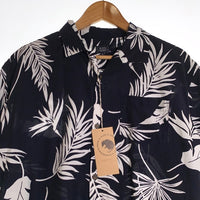 RATS ラッツ 25SS ALOHA S/S SHIRT アロハシャツ 半袖 ネイビー コットン レーヨン 25’RS-0507 Size M 福生店