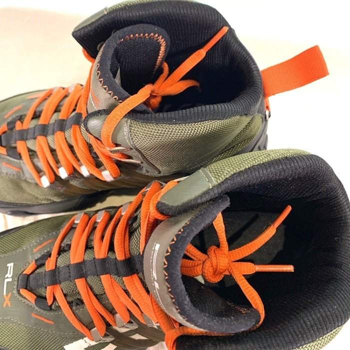 RLX RALPH LAUREN ラルフローレン ABRIDGE-SK-ATH マウンテンブーツ トレッキングシューズ CORDURA NYLON コーデュラ ナイロン オリーブ  822514426001 Size US9 (27.0cm) 福生店