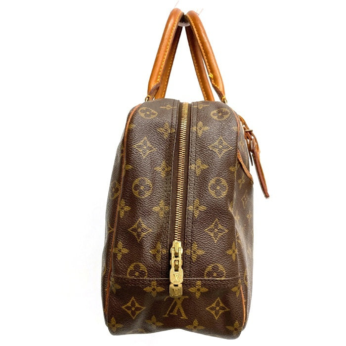 LOUIS VUITTON ルイヴィトン M47270 モノグラム ドーヴィル ハンドバッグ ブラウン 瑞穂店