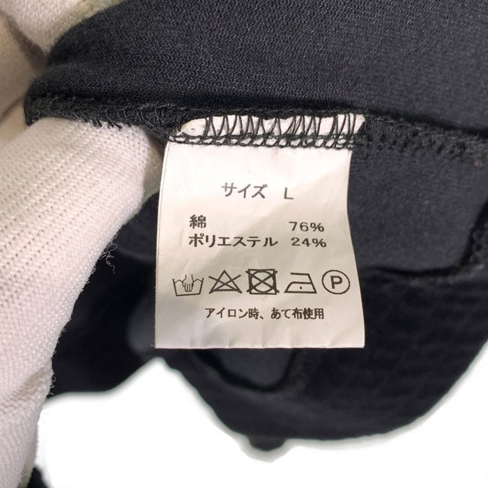 NASTOYS ナストイズ Velor Track Jacket ベロアトラックジャケット ハーフジップ プルオーバー ブラック Size L 福生店