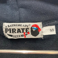 A BATHING APE アベイシングエイプ PIRATE STORE パイレーツストア プルオーバーパーカー ネイビー sizeS 瑞穂店