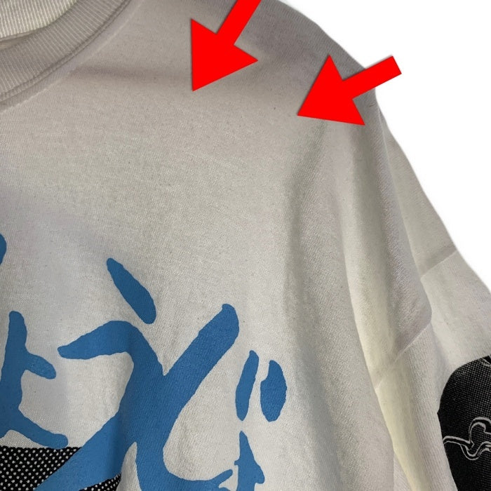 電影少女 FLAGSTUFF フラグスタフ 19SS プリントTシャツ ホワイト 19SS-FS×VG-04 Size L 福生店
