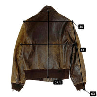 Boyville SEARS ボーイヴィル シアーズ 50's レザージャケット ブラウン size- 瑞穂店