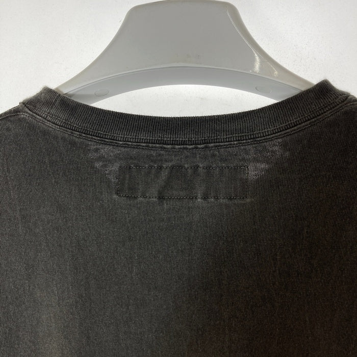 NEIGHBORHOOD ネイバーフッド 241UNNH-CSM02 24SS PIGMENT DYE CREWNECK SS ピグメント染め ロゴプリント Tシャツ グレー sizeXL 瑞穂店