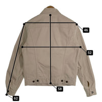 90's Levi's リーバイス コットン ツイル トラッカージャケット ボタン裏 J30 アイボリー 70505-01 Size 38 福生店