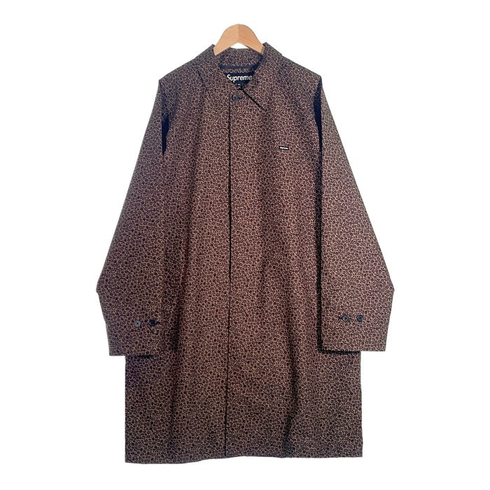 SUPREME シュプリーム 19AW GORE-TEX Overcoat ゴアテックス オーバーコート ロゴリフレクタープリント ブラウン 小花柄 Size XL 福生店