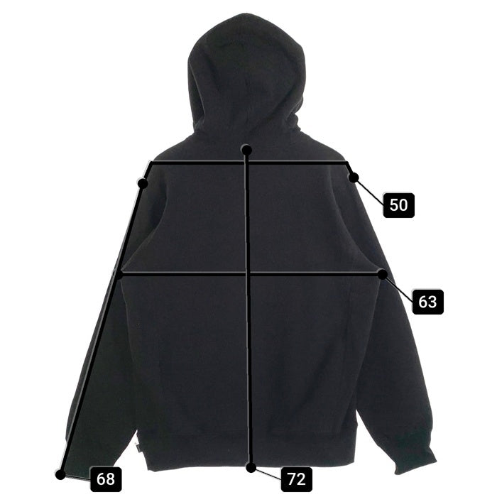 SUPREME シュプリーム 18AW Classic Script Hooded Sweatshirt プルオーバー フーディー パーカー ブラック Size L 福生店