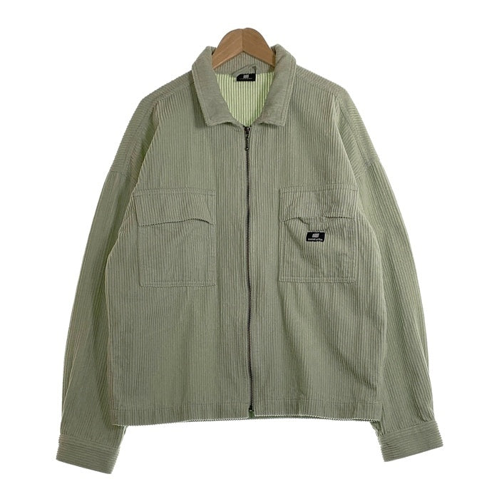 sweet sktbs スウィートスケートボード 20AW jacket zipped cord shirt コーデュロイ ジップアップジャケット ミントグリーン Size M 福生店