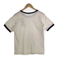 70's 80's Champion チャンピオン バータグ FFELLOWSHIP CHRISTIAN ATHLETES リンガー Tシャツ ホワイト ネイビー Size M 福生店