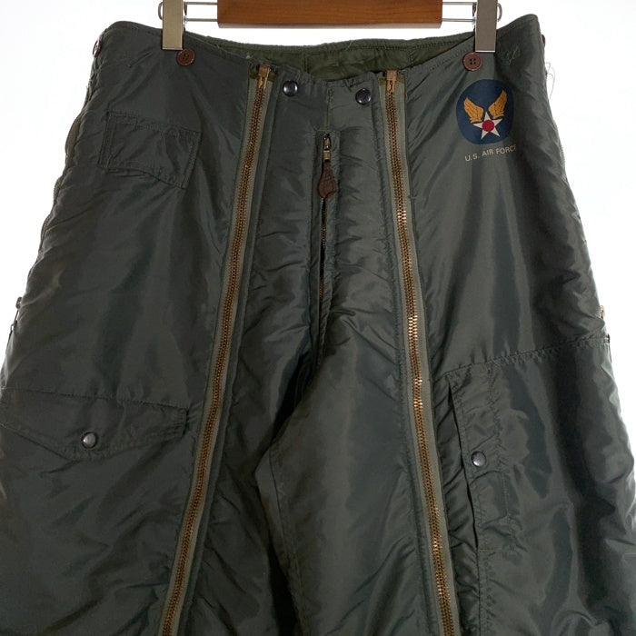 HOUSTON ヒューストン A-11B U.S.A.F. フライトパンツ グリーン サスペンダー付属 Size 38 福生店