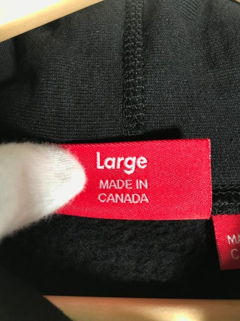 SUPREME シュプリーム 21SS KAWS Chalk Logo Hooded Sweatshirts カウズ チョークロゴ スウェット パーカー ブラック Size L 福生店
