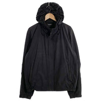 PERRY ELLIS PORTFOLIO ペリーエリス ポートフォリオ コットン ナイロン ジップアップジャケット ブラック 古着 Size L 福生店